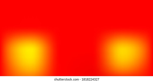 Light Orange vector abstract blur template. Colorful gradient abstract illustration in blur style. Background for web designers.