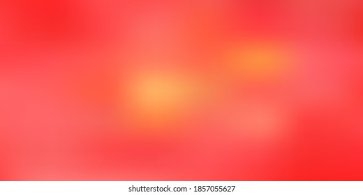 Light orange vector abstract blur template. Blur colorful illustration in brand new style. Sample for your designs.