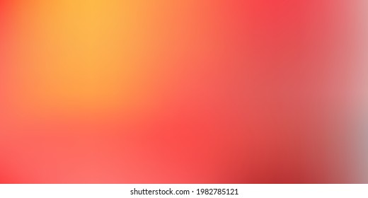 Light orange vector abstract blur drawing. Colorful illustration with gradient in abstract style. Landing pages design.