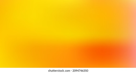 Light orange vector abstract blur backdrop. Colorful illustration with gradient in abstract style. Multipurpose app design.