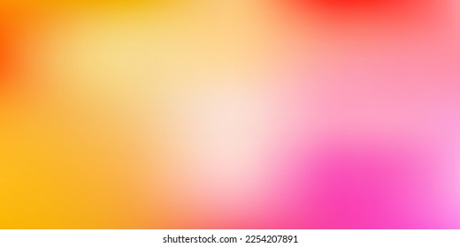 Light orange vector abstract blur layout. Colorful illustration with gradient in halftone style. Modern design for your apps.