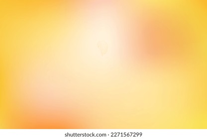 Light orange vector abstract blur background. Abstract colorful illustration in blur style with gradient. Best choice for your design.