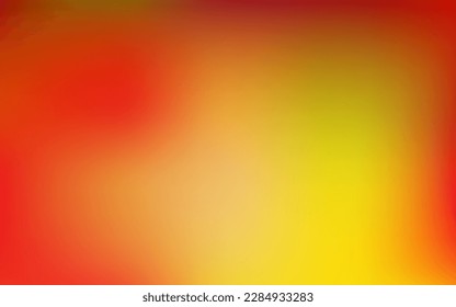 Abstrakte, hellorangefarbene Vektorgrafik mit unscharfem Rand. Farbige abstrakte Farbverlauf-Illustration im unscharfen Stil. Beispiel für Ihre Designs.