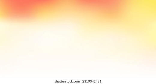 Fondo de desenfoque abstracto del vector de naranja claro. Ilustración colorida con gradiente en estilo abstracto. Diseño de aplicaciones multipropósito.
