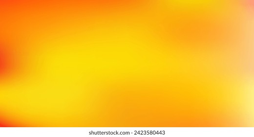 Light orange vector abstract blur template. Colorful abstract illustration with blur gradient. Wallpaper for your web apps.