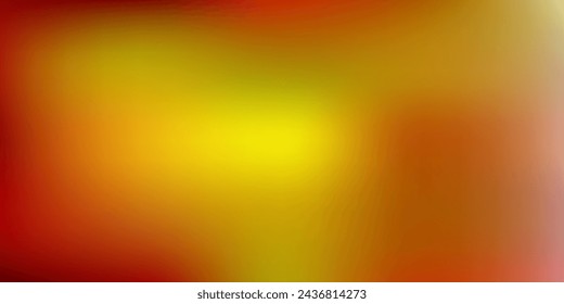 Light orange vector abstract blur pattern. Shining colorful blur illustration in abstract style. Sample for your designs.