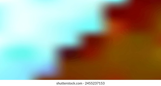 Light orange vector abstract blur background. Colorful illustration with gradient in halftone style. Smart pattern for websites.