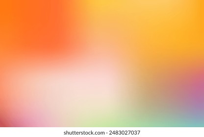 Light orange vector abstract blur background. Blurred abstract gradient illustration in simple style. Your design for applications.