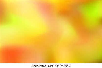 Light Orange vector abstract blurred cover. Modern geometrical abstract illustration with gradient. The textured pattern can be used for background.