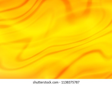 Light Orange vector abstract blurred template. Brand new colored illustration in blurry style with gradient. A new texture for your design.