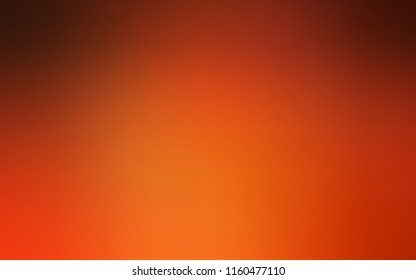 Light Orange vector abstract blurred layout. An elegant bright illustration with gradient. Brand new design for your business.