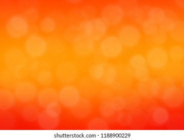 Light Orange vector abstract blurred pattern. Glitter abstract illustration with an elegant design. The best blurred design for your business.