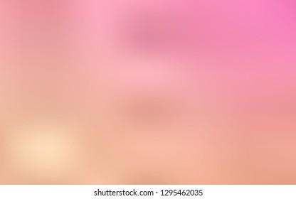 Light Orange vector abstract blurred layout. A completely new colored illustration in blur style. The best blurred design for your business.