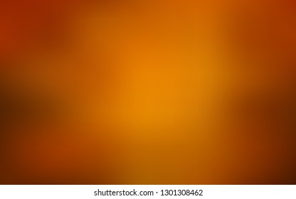 Light Orange vector abstract blurred layout. Glitter abstract illustration with gradient design. Completely new design for your business.