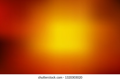 Light Orange vector abstract blurred background. New colored illustration in blur style with gradient. Smart design for your work.