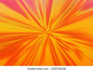 Light Orange vector abstract blurred pattern. Colorful illustration in blurry style with gradient. Brand new style for your business design.
