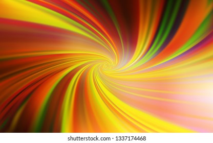 Light Orange vector abstract blurred layout. A completely new colored illustration in blur style. New way of your design.