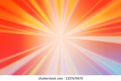 Light Orange vector abstract blurred background. Creative illustration in halftone style with gradient. Smart design for your work.