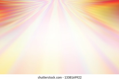 Light Orange vector abstract blurred layout. Abstract colorful illustration with gradient. Elegant background for a brand book.