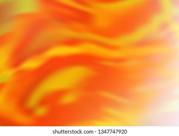 Light Orange vector abstract blurred background. Colorful abstract illustration with gradient. A new texture for your design.