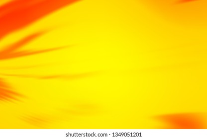 Light Orange vector abstract blurred layout. Colorful abstract illustration with gradient. New style for your business design.