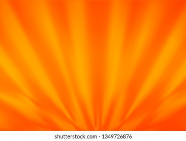 Light Orange vector abstract blurred background. Colorful illustration in abstract style with gradient. A completely new template for your design.