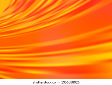 Light Orange vector abstract blurred background. An elegant bright illustration with gradient. The elegant pattern for brand book.