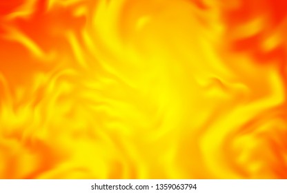 Light Orange vector abstract blurred background. Creative illustration in halftone style with gradient. Smart design for your work.