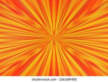 Light Orange vector abstract blurred template. Creative illustration in halftone style with gradient. A new texture for your design.