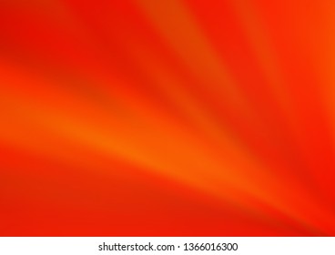 Light Orange vector abstract blurred pattern. Shining colorful illustration in a Brand new style. A completely new template for your design.