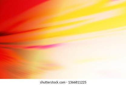 Light Orange vector abstract blurred layout. Glitter abstract illustration with gradient design. Blurred design for your web site.
