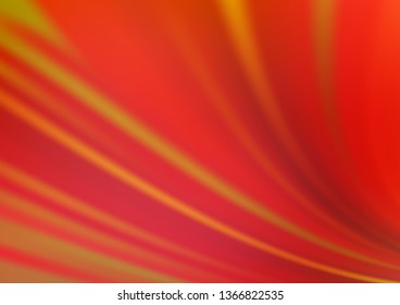 Light Orange vector abstract blurred pattern. Creative illustration in halftone style with gradient. The template for backgrounds of cell phones.