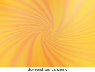 Light Orange vector abstract blurred template. An elegant bright illustration with gradient. A new texture for your design.