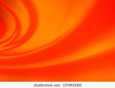 Light Orange vector abstract blurred template. Colorful illustration in blurry style with gradient. The elegant pattern for brand book.