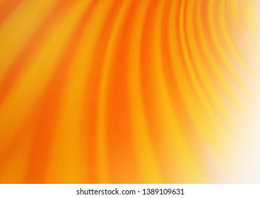 Light Orange vector abstract blurred template. A vague abstract illustration with gradient. The elegant pattern for brand book.