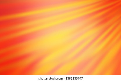 Light Orange vector abstract blurred layout. Colorful illustration in abstract style with gradient. Background for a cell phone.