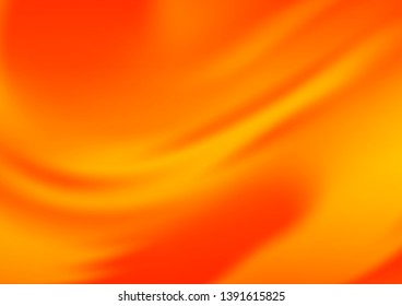 Light Orange vector abstract blurred pattern. Modern geometrical abstract illustration with gradient. The background for your creative designs.