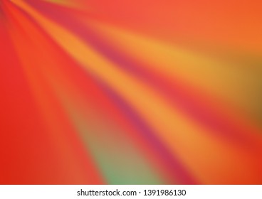 Light Orange vector abstract blurred pattern. A vague abstract illustration with gradient. A completely new design for your business.