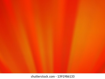 Light Orange vector abstract blurred background. Creative illustration in halftone style with gradient. A completely new design for your business.