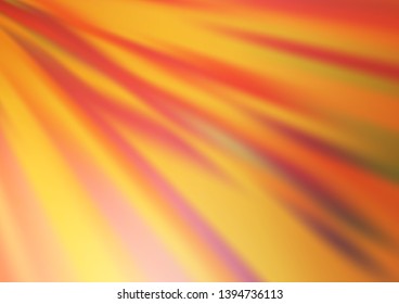 Light Orange vector abstract blurred background. A vague abstract illustration with gradient. Brand new style for your business design.