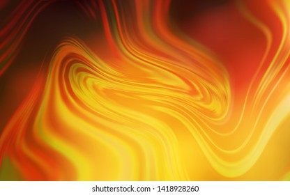 Light Orange vector abstract blurred background. New colored illustration in blur style with gradient. Smart design for your work.