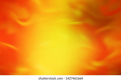 Light Orange vector abstract blurred background. Shining colored illustration in smart style. Blurred design for your web site.