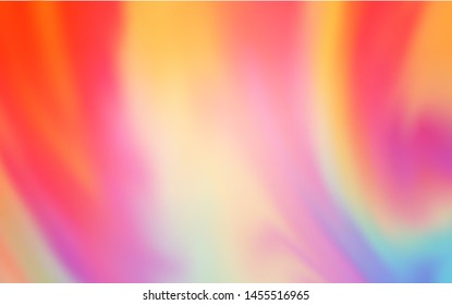 Light Orange vector abstract blurred layout. Colorful illustration in abstract style with gradient. Background for designs.