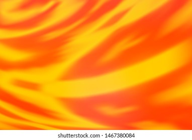 Light Orange vector abstract blurred layout. New colored illustration in blur style with gradient. Blurred design for your web site.