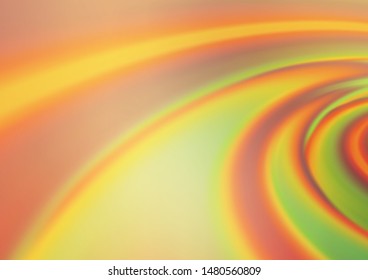 Light Orange vector abstract blurred pattern. Shining colorful illustration in a Brand new style. A completely new template for your design.