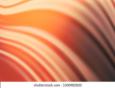Light Orange vector abstract blurred background. Colorful abstract illustration with gradient. The blurred design can be used for your web site.