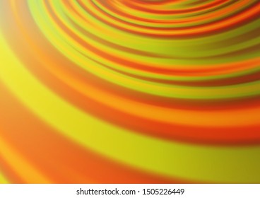 Light Orange vector abstract blurred template. Colorful illustration in abstract style with gradient. A completely new template for your design.