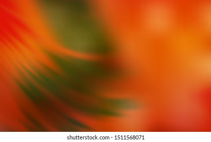 Light Orange vector abstract blurred layout. Colorful abstract illustration with gradient. Blurred design for your web site.