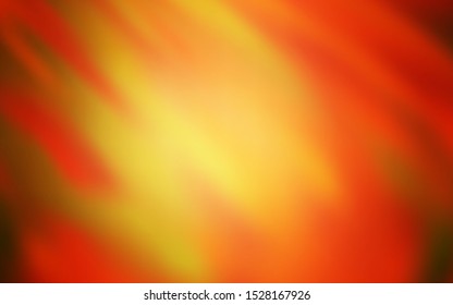 Light Orange vector abstract blurred layout. An elegant bright illustration with gradient. Blurred design for your web site.