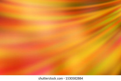 Light Orange vector abstract blurred layout. Modern abstract illustration with gradient. The best blurred design for your business.